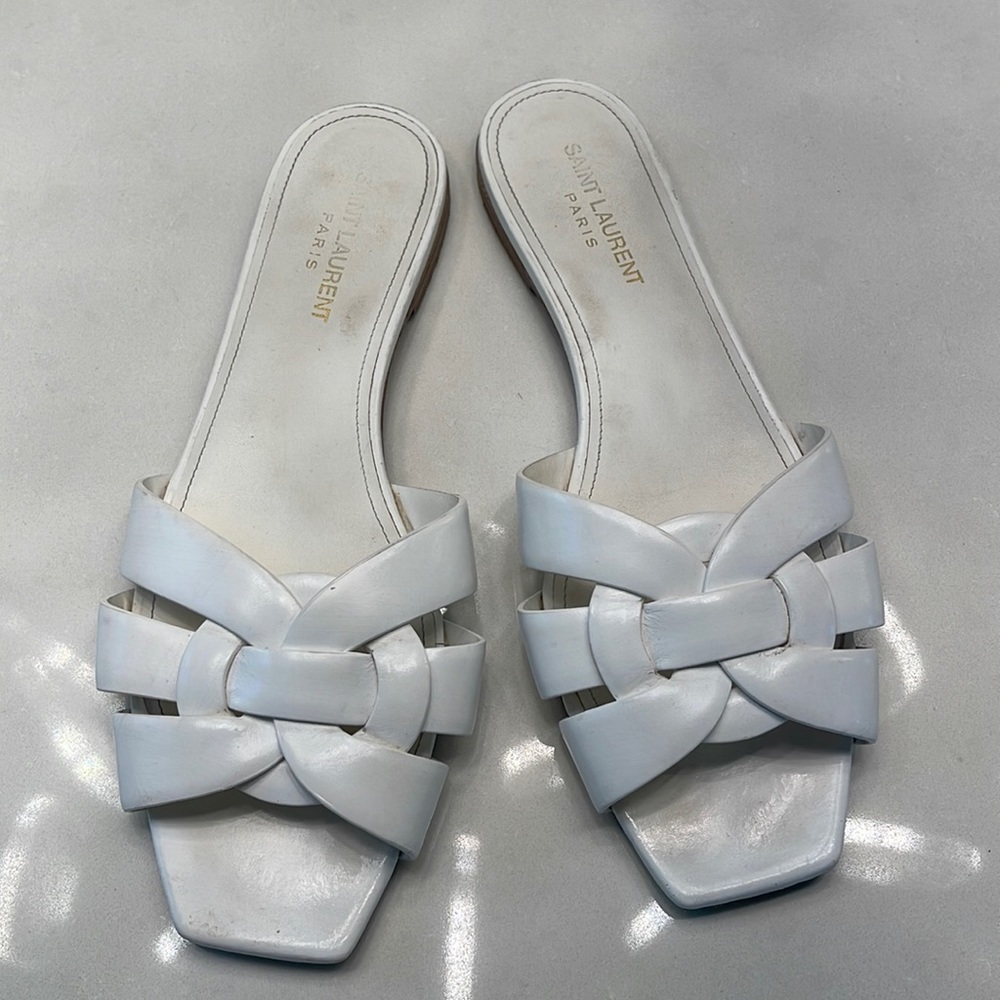 Saint Laurent YSL Tribute sandals